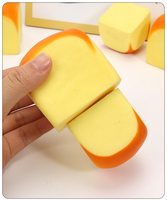 Jouet sensoriel anti-stress Kawaii en forme de pain à remontée lente, cadeau fantaisie pour enfant, promotion alimentaire, jouet souple pour soulager le stress