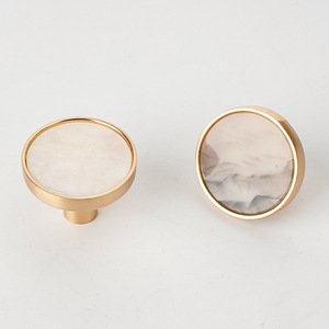 Single-Hole Zinc Alloy Round Drawer Cabinet <b>Door</b> Handle Modern Style for Kitchen Bedroom Bathroom Dresser Use Easy Installation - Product Image 2