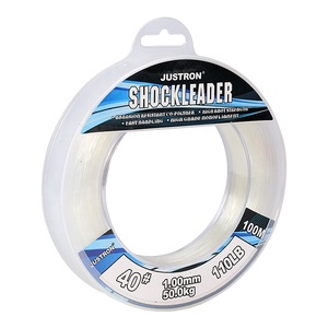 Bajos <span class=keywords><strong>de</strong></span> Línea <span class=keywords><strong>de</strong></span> Choque Personalizables OEM 100 m <span class=keywords><strong>de</strong></span> Monofilamento <span class=keywords><strong>de</strong></span> Nylon <span class=keywords><strong>de</strong></span> Resistencia Premium para Pesca, Líneas <span class=keywords><strong>de</strong></span> Anzuelo - Product Image 1