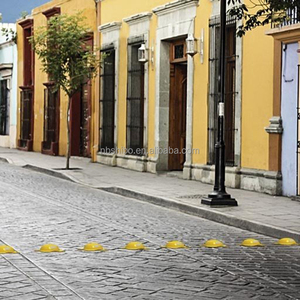 Señal de Advertencia de Seguridad Vial de Alta Visibilidad, Reflectante, de Plástico, Tipo Ojo de Gato, Duradera, de 2 Tiempos - Product Image 2