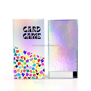 Vente <span class=keywords><strong>en</strong></span> gros d'usine personnalisée de cartes de <span class=keywords><strong>jeu</strong></span> holographiques laser de bonne qualité avec <span class=keywords><strong>questions</strong></span> de table imprimées sur papier d'échange - Product Image 4