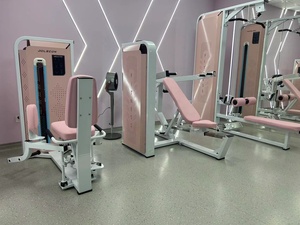 Gym fonctionnelle commerciale et équipement de Fitness à usage domestique assis large poitrine <span class=keywords><strong>presse</strong></span> double épaule couchée - Product Image 4