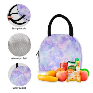 Nuevas Mochilas Escolares con Loncheras, Mochila Tie Dye Lila y Rosa, Set de Mochila para Niñas, Lonchera Infantil, Sets de Mochilas Escolares para Niños - Product Image 4