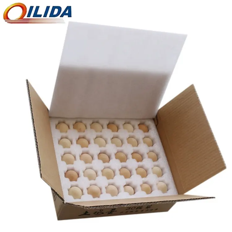 Qilida EPE Pe Foam For Shipping Eggs Tray Shipping Egg Packing Foam