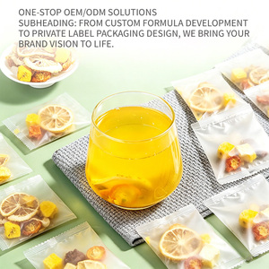 Detox Weight Loss Passion Fruit Kumquat Lemon Herbal <strong>Tea</strong> <strong>Slimming</strong> Healthy Sugar-Free Caffeine-Free Premium Fruit <strong>Tea</strong> Bags OEM - Product Image 6