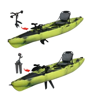 Vicking 2021 híbrido de la hélice boleh solapa de boleh pescador sentado en la parte superior de Kayak de pesca
