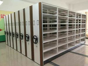 Moderna CKD in acciaio <span class=keywords><strong>Mobile</strong></span> scaffalature di archiviazione compattatore di massa pieghevole per la scuola palestra ospedale uso ufficio governativo - Product Image 5