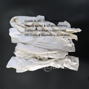 Stracci in Cotone Bianco ad Alto Assorbimento per Pulizia Marina, Ritagli di Tessuto in Cotone, Stracci per Pulizia in Cotone - Product Image 4