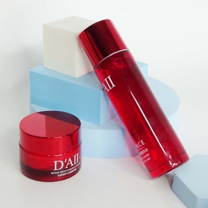 Luxury Skincare Packaging <b>Empty</b> Round 30ml 50ml 100ml Cream Cosmetic Glass <b>Jar</b> Toner Lotion Pump Body Oil Dropper Glass Bottle - Product Image 5