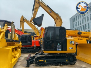 รถขุดตีนตะขาบ CAT 307 มือสอง แบบควบคุมด้วยมือเดียว พร้อมห้องโดยสารแบบปิดผนึกแรงดันสูง ผลิตในญี่ปุ่น ความจุ 0.34 ลูกบาศก์เมตร ระบบไฮดรอลิก - Product Image 2