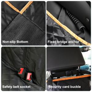 ZMaker – housses de <span class=keywords><strong>siège</strong></span> de voiture imperméables <span class=keywords><strong>pour</strong></span> chiens, housses de <span class=keywords><strong>siège</strong></span> arrière de voiture anti-saleté <span class=keywords><strong>pour</strong></span> chats et chiens - Product Image 4