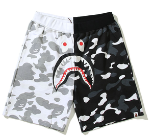 Shorts Bapees de qualité supérieure 1:1, tête de requin, camouflage double face, unisexe, décontractés, pour le <span class=keywords><strong>jogging</strong></span>, le sport de rue - Product Image 4