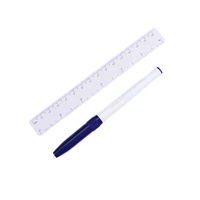 Touchfive — stylo de tatouage professionnel, chirurgical et étanche, avec règle en papier