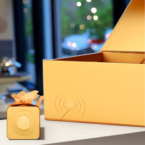Elegante Caja de Regalo Magnética Portátil Cuadrada en <span class=keywords><strong>Oro</strong></span> <span class=keywords><strong>Rosa</strong></span> y Plateado Brillante con Colores Personalizables para Bodas - Product Image 1