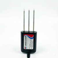 Sonde de test de température et d'humidité du sol, transmetteur durable, haute précision, acier inoxydable, sonde de 63 mm, câble de 2 mètres, IP68