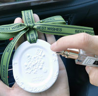 Pendentif en pierre pour diffuseur d'aromathérapie pour voiture Tablette de parfum pour voiture longue durée