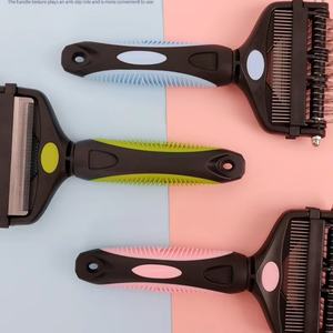 Plastic Cartoon <b>Dog</b> & Cat Multi-Functional Hair Removal Comb & <b>Grooming</b> <b>Tool</b> - Product Image 2