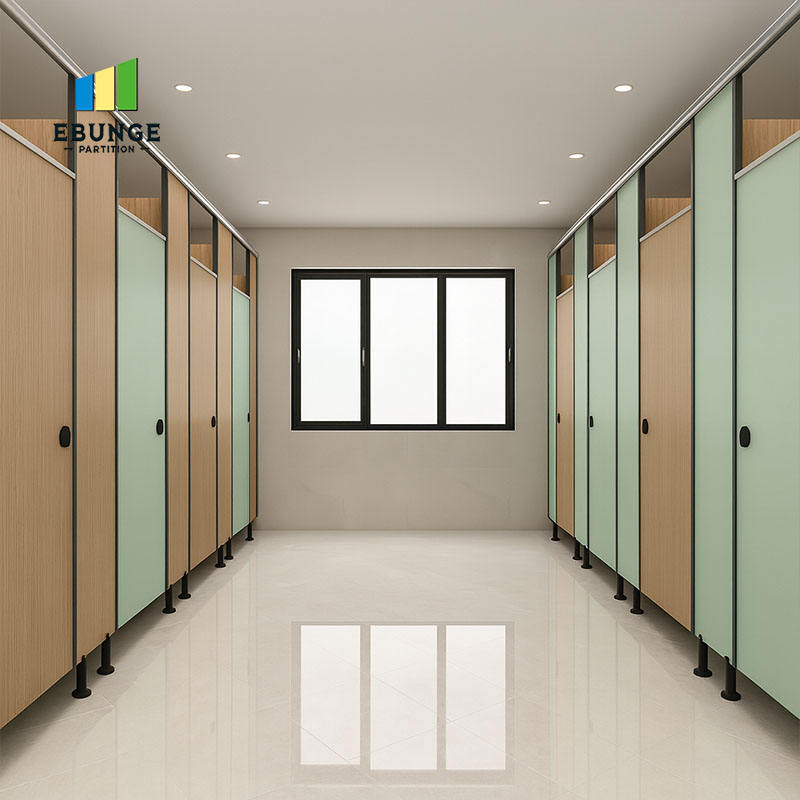 Compact Laminate Panel Toilet Shower Cubicles HPL Bathroom Cubicle ...