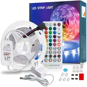 LED Strip Lights with Remote Control Belt Light App Control for Bedroom, Room, Christmas Decoration