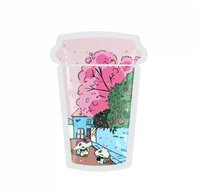 Pochette personnalisée en forme de dessin animé, spéciale pour les produits en poudre, sachet thermoscellable de qualité alimentaire pour l'emballage de poudre de boisson solide