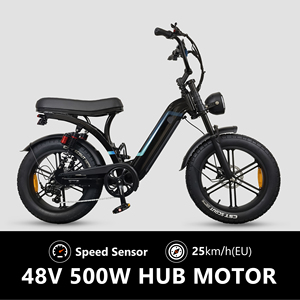 Vélo électrique tout-terrain Greenpedel pour adultes, 500 W, VTT à pneus larges, vente flash, vélo électrique rapide à pneus larges, moteur à moyeu sans balais 48 V, vélos électriques - Product Image 3