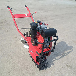 Outils professionnels de préparation des terres agricoles Piste diesel Micro Tiller Mini Tiller Chain Rail Tiller - Product Image 5