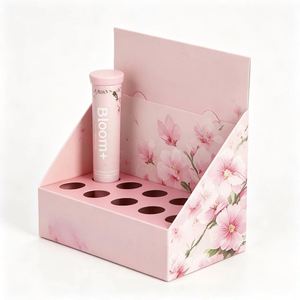 FUXI Eco-Friendly Recyclable Biodegradable Paperboard Merchandise <b>Display</b> Tray Matte Finish Foldable Design for Retail Counter - Product Image 6
