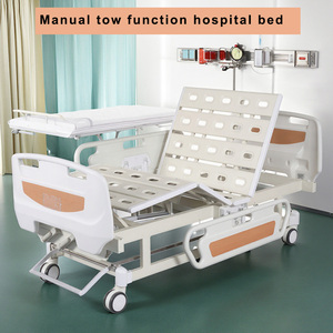 Fabricants de lits d'hôpital manuels à 2 fonctions de haute qualité pour patients, à prix plus bas - Product Image 1