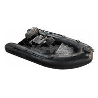 Bateau à console centrale en fibre de verre rigide gonflable de 10 pieds, Yate Barco De Lujo, 300 à vendre