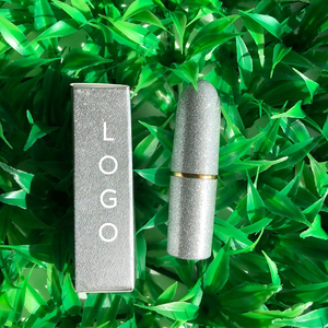 <span class=keywords><strong>Pintalabios</strong></span> tipo bala de alta calidad, lápiz labial <span class=keywords><strong>plateado</strong></span> mate con etiqueta privada - Product Image 2