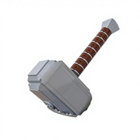 Modelo 2013, Arma del Trueno 70800, Martillo Mjolnir, Bloques de Construcción de Juguete Educativos de ABS para Niños y Adolescentes, 979 Piezas+/Juego