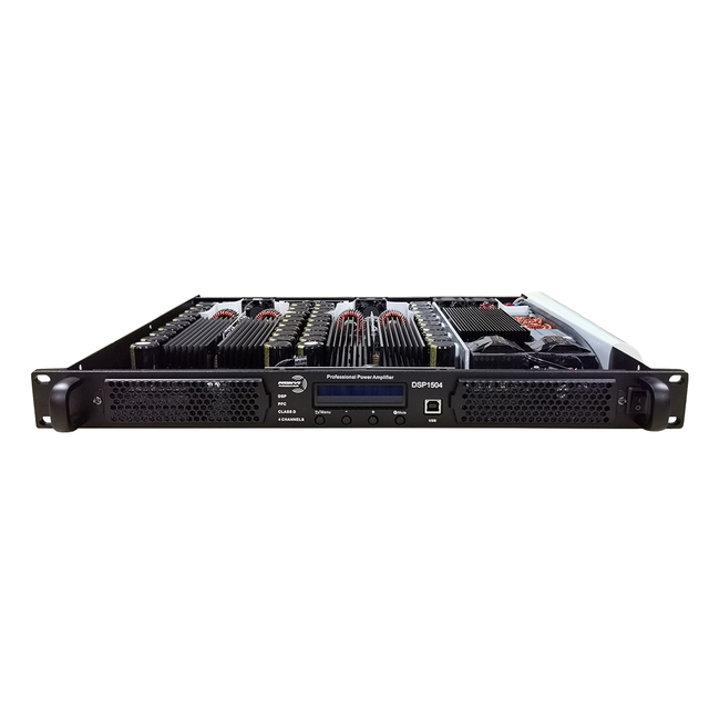 DSP1504 Class d 4 Channel DSP Power Amplifier for Outdoor Stage
