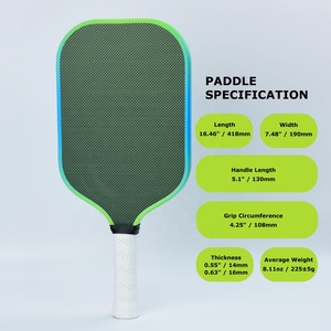 Pala de Pickleball ChengYan Sin Patrón, Ligera y Silenciosa, para Interiores, Núcleo de Espuma TFP Gen 4, Titanio y Carbono, Estándar USAPA Familiar - Product Image 4