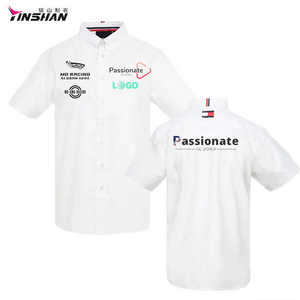 Yinshan OEM Logo personalizzato ricamato % poliestere F1 <span class=keywords><strong>moto</strong></span> da corsa <span class=keywords><strong>Polo</strong></span> maniche corte estate traspirante anti-uv - Product Image 1
