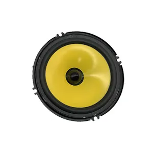 Hot selling speaker accessories Car Speaker 6.5 Inch 4 Ohm Black Metal Audio Fiberglass Mid Bass Speaker