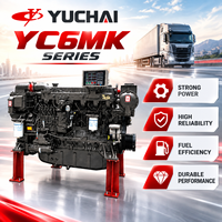 Moteur diesel six cylindres Yuchai YC6MK350-40 258 kW 1900 tr/min 10,338 L, unité automobile complète pour équipement de camion de transport lourd