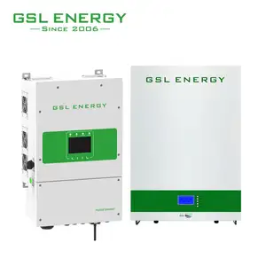 Bateria doméstica 48V 100Ah 200Ah 400Ah 5Kwh 10Kwh 20Kwh para sistema solar 48v lifepo4 de lítio Tesla Energy GSL Powerwall