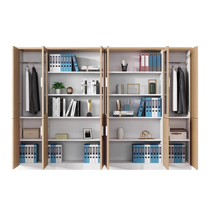 Suministro de fábricas chinas, venta al por mayor, nuevo diseño, archivadores de oficina de madera <span class=keywords><strong>baratos</strong></span>, estantería - Product Image 3