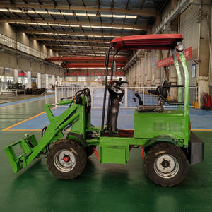 Mini Cargadora de Ruedas Eléctrica HAIJU ZL06, Capacidad 500 kg, con Batería de Plomo-Ácido, Altura de Elevación 2380 mm, Altura de Descarga 2000 mm, Precio Económico - Product Image 3