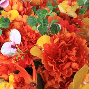 Accessoires de mariage luxueux Bird of Paradise, décoration de fond extérieur et arches de fleurs simulées - Product Image 3