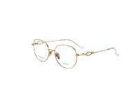 Superovo Montures de lunettes optiques classiques de luxe en titane et métal à verres transparents, légères, à monture intégrale unisexe pour usage quotidien