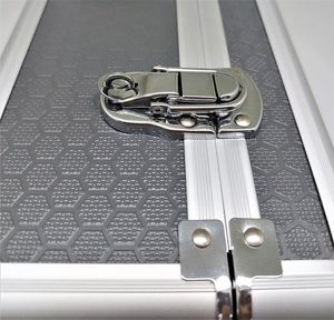 Large Grey Hard Flight Case Camera DJ Foam <strong>Storage</strong> <strong>Briefcase</strong> <strong>Box</strong> - Product Image 4