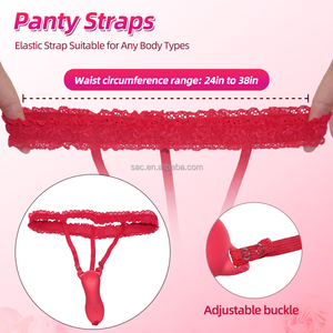 Sacknove Vrouwelijke Draagbare Persoonlijke Mini Vibrerende Liefde Ei Waterdichte Bloem Vlinder Kanten Panty Vibrator Met Afstandsbediening - Product Image 4