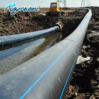 Tuyau PEHD PN16 PN10 PN8 20mm 75mm 90mm 110mm 250mm 2 pouces 3 pouces 18 pouces 32 pouces – Prix des tubes de drainage en PE