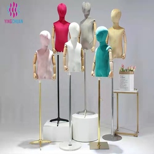 การออกแบบใหม่ครึ่งร่างกายน่ารักเด็กหุ่นเด็กนางแบบสำหรับการแสดงผลหน้าต่าง - Product Image 1