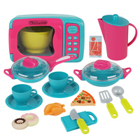Mainan memasak Mini, peralatan dapur untuk anak-anak