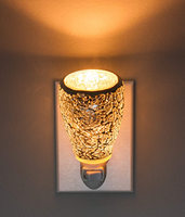 Parfum électrique Plug In mosaïque verre cire plus chaude applique veilleuse pour intérieur maison bureau cadeaux décor