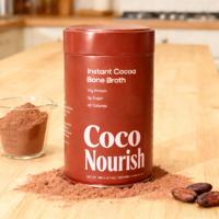 Boîte en fer blanc vide de 500g avec couvercle à tirette, qualité alimentaire, pour poudre de protéines bio, café moulu, thé et sucre
