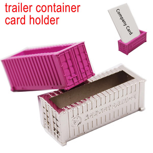 3D拖车集装箱纪念品广告钥匙扣运输公司促销礼品耐用促销钥匙扣 - Product Image 5