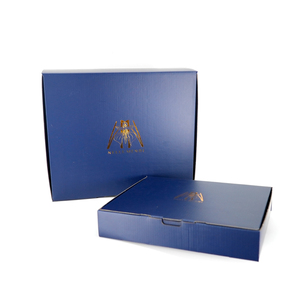 Boîtes cadeaux pliantes de <span class=keywords><strong>luxe</strong></span> personnalisées en gros, emballages rigides en carton avec marquage à chaud pour la présentation de cosmétiques et de bijoux en détail - Product Image 2